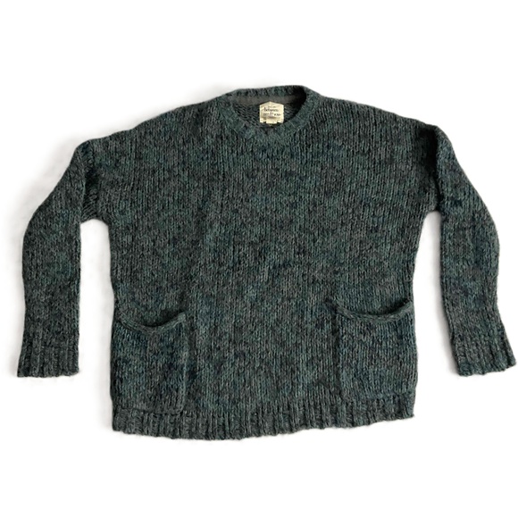 Sweaters - Between You & Me‎ Gray Chunky Sweater Mohair Blend Oversized Pullover